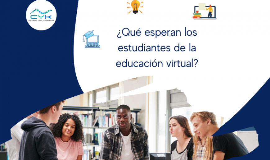 Pensamientos de los estudiantes con la educación virtual